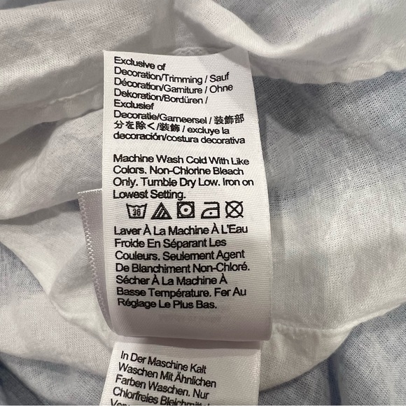 J. Crew Women’s Sz 6 Red, Pink, & Blue A-line Tiered 100% Cotton Midi Dress - Picture 7 of 10